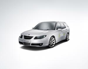 Saab 9-5 SportCombi BioPower 100 Concept 2007 года